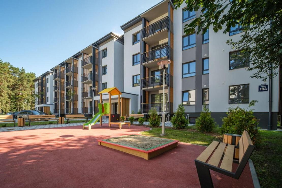 Cozy 2-Bedrooms Apartment In A New Complex Near The Airport And The Center Riga Exteriér fotografie