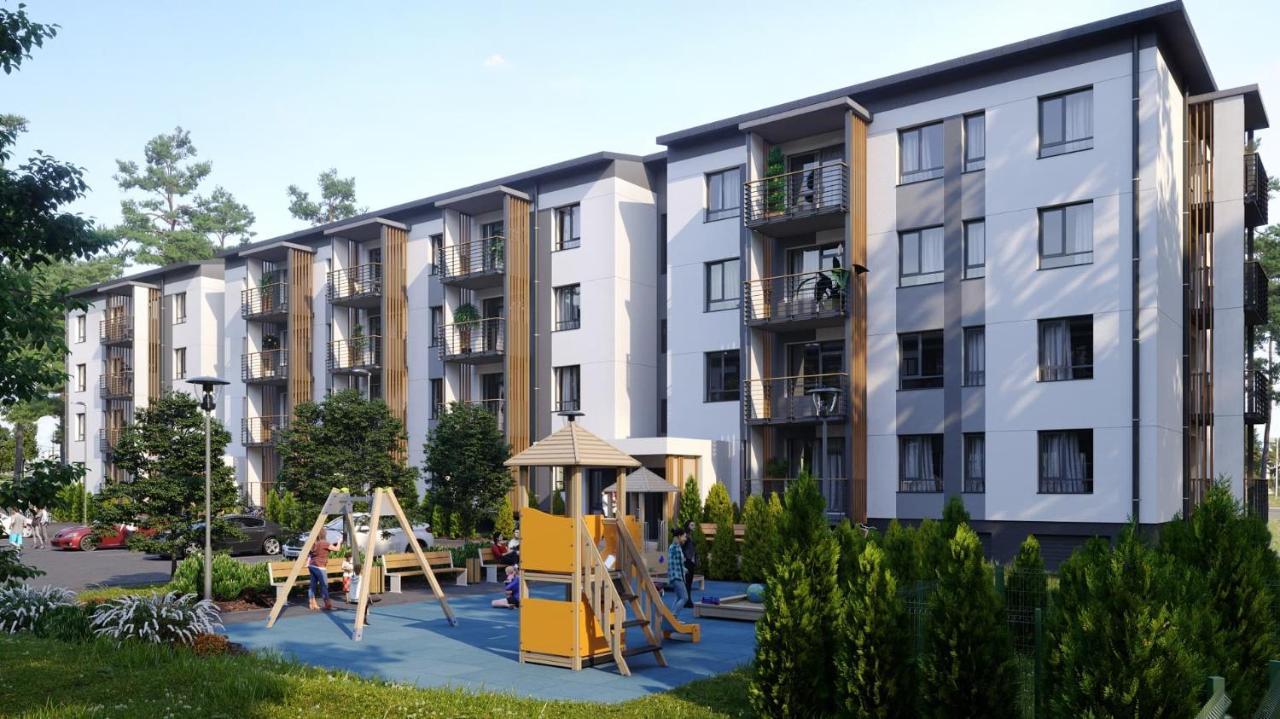 Cozy 2-Bedrooms Apartment In A New Complex Near The Airport And The Center Riga Exteriér fotografie